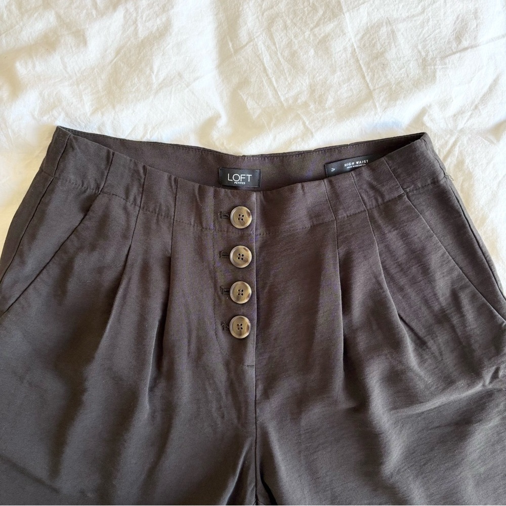 Dark brown Loft Trousers size 2p - Picture 5 of 9